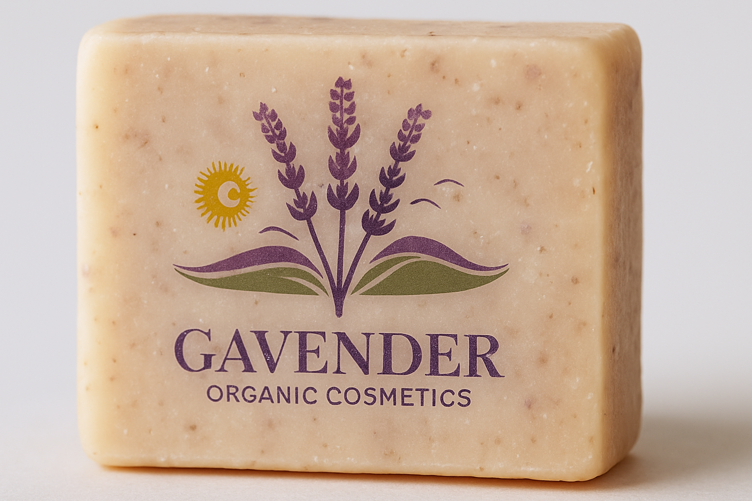 jabón natural de lavanda